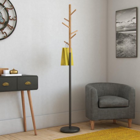 COAT RACK BLACK MALMÖ