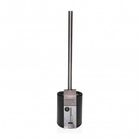 DARK GREY METAL TOILET BRUSH HOLDER