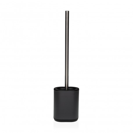 STAINLESS STEEL TOILET BRUSH W/ TPR BRUSH
