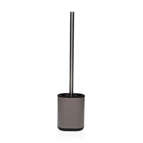 STAINLESS STEEL TOILET BRUSH W/ TPR BRUSH