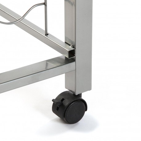 KITCHEN TROLLEY BLACK 40CM