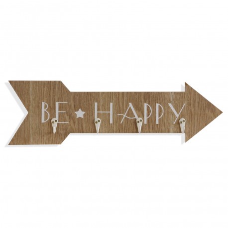 BE HAPPY KEY HANGER