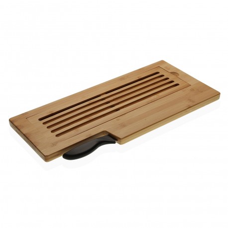 BAMBOO BREAD BOARD WITH KNIFE