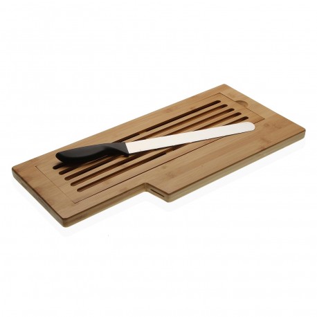 BAMBOO BREAD BOARD WITH KNIFE