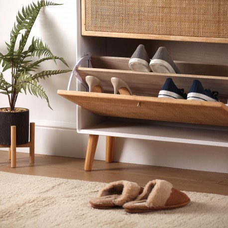 SHOE RACK WITH 3 DRAWERS