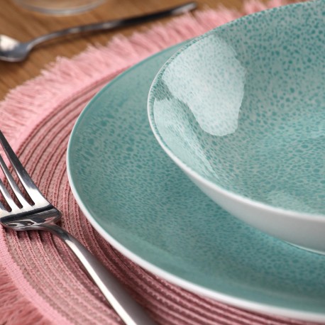 PIA DINNERWARE SET 18PCS BLUE