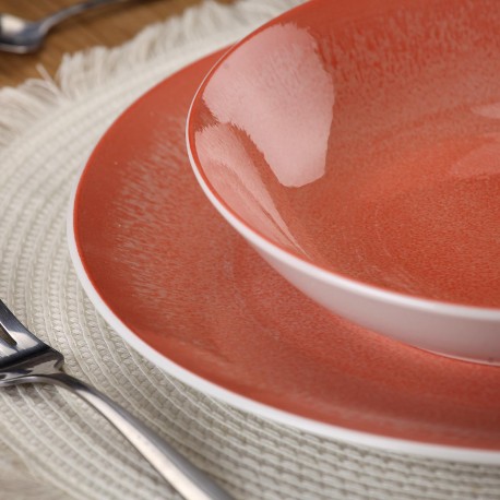 PIA DINNERWARE SET 18PCS PINK