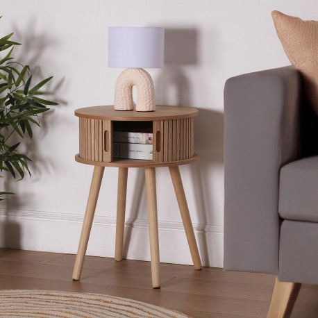 CREAM ARC TABLE LAMP