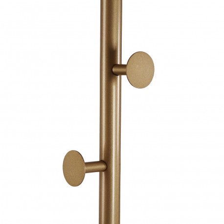 GOLDEN COAT RACK ACORA