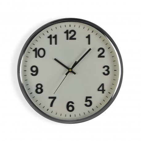 WHITE WALL CLOCK 32 CM