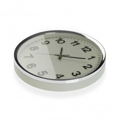 WHITE WALL CLOCK 32 CM
