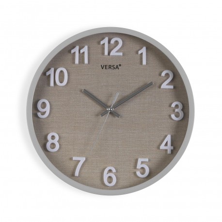 VESTA GRAY WALL CLOCK 30 CM