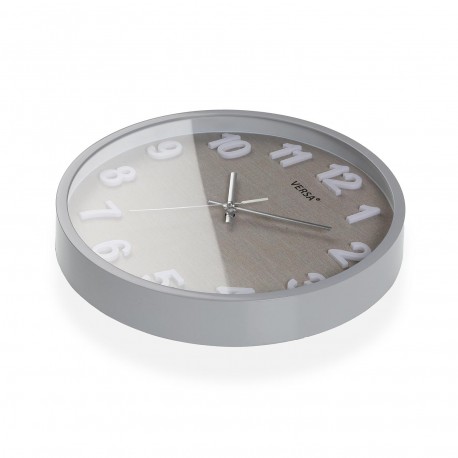 VESTA GRAY WALL CLOCK 30 CM