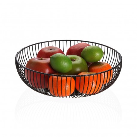 BLACK FRUIT BASKET