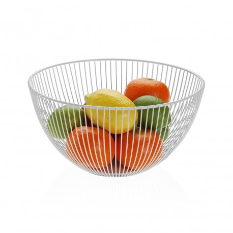 WHITE FRUIT BASKET