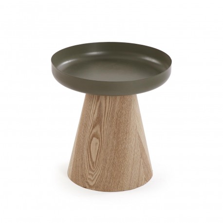 JANE GREEN ROUND SIDE TABLE
