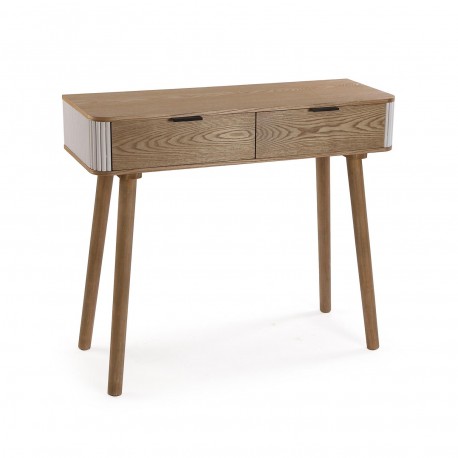 LEIAH 2-DRAWER CONSOLE 90CM