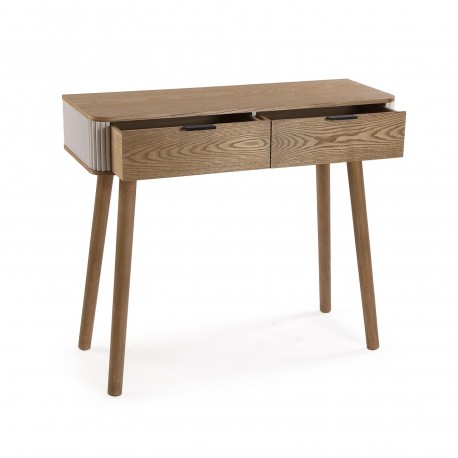 LEIAH 2-DRAWER CONSOLE 90CM