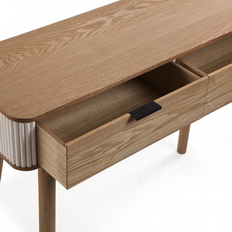 LEIAH 2-DRAWER CONSOLE 90CM