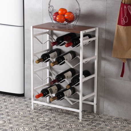 WHITE WINE RACK 12 BOTTLES