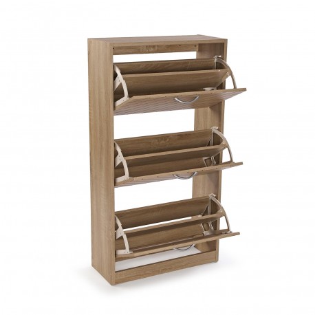 3-DRAWER SHOE CABINET NIALL LIGHT