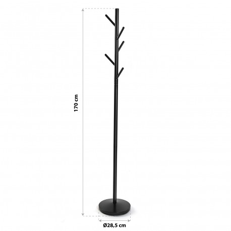 BLACK COAT HANGER ADELISA