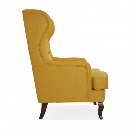 ARMCHAIR MUSTARD BUTTONS