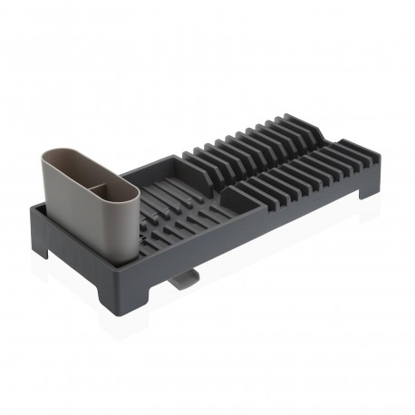 DARK GRAY DISH RACK