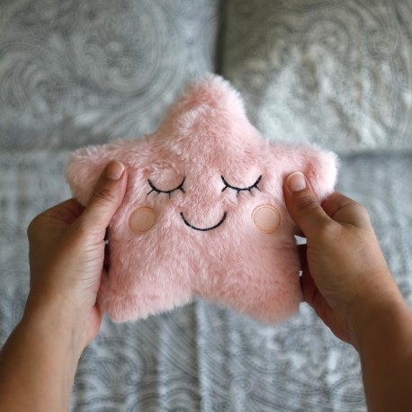 THERMAL PILLOW PINK STAR