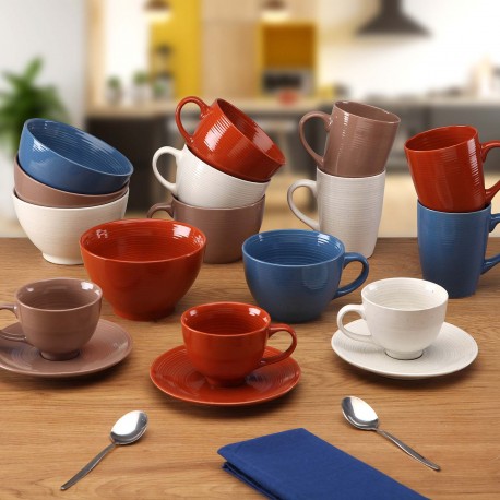 ROMANE SET OF 6 CUPS AND SAUCERS