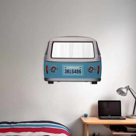 BLUE VAN MIRROR