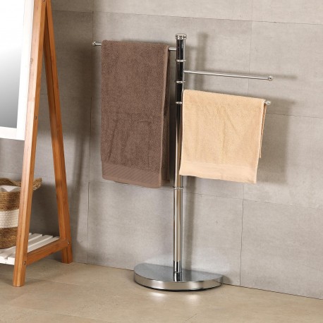 CHROME TOWEL STAND