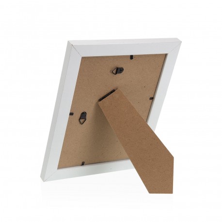 WHITE WOODEN PHOTO FRAME 13 X 18