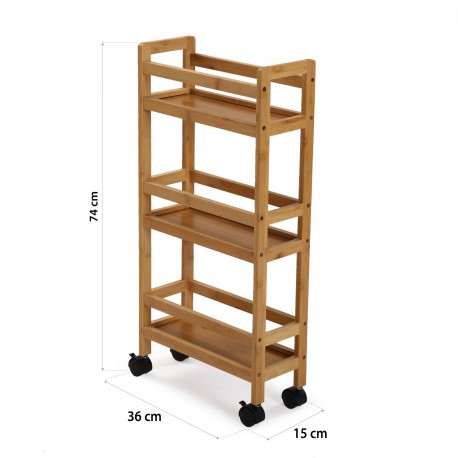 TROLLEY WITH WHEELS