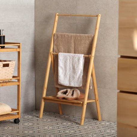 TOWEL RACK WITH 1 SHELF