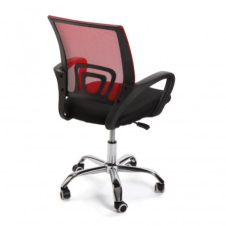 BLACK / RED OFFICE CHAIR