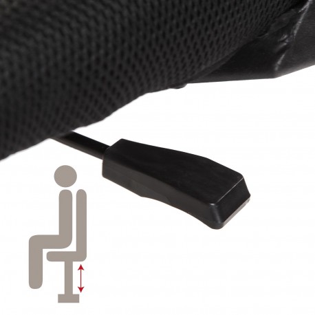 BLACK / RED OFFICE CHAIR