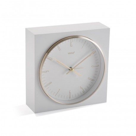 WHITE TABLE CLOCK