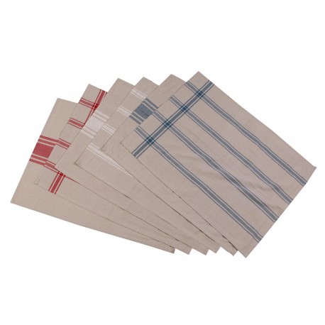 ASSORTED STRIPES KITCHEN CLOTH 50X70CM