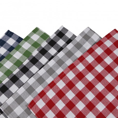 ASSORTED CHECKS KITCHEN CLOTH 50X70CM