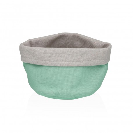 TURQUOISE CLIVIA FABRIC BASKET