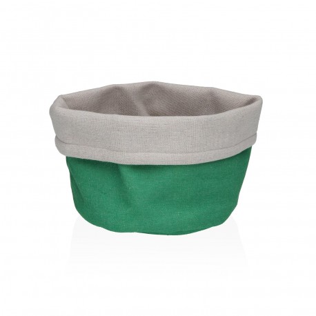 GREEN LEMON FABRIC BASKET