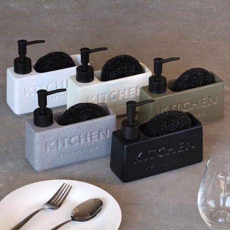 BLACK KITCHEN SOAP DISPENSER