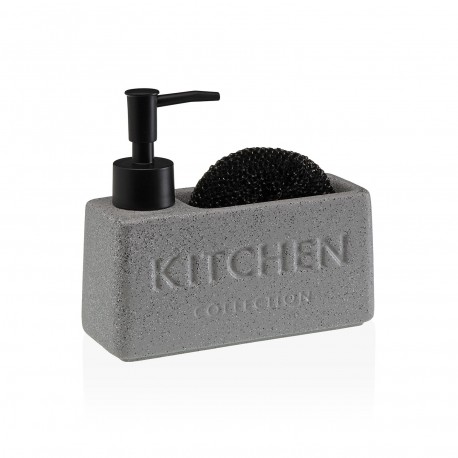 GRAY KITCHEN SOAP DISPENSER