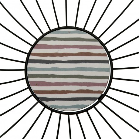 WHITE METAL BASKET LIGNE