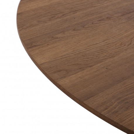 NATURAL LIA TABLE 120 CM BLACK BASE