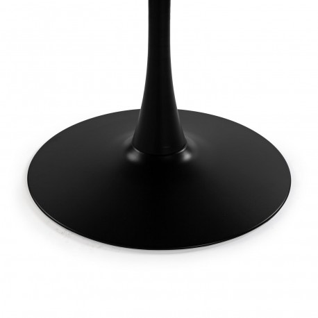 NATURAL LIA TABLE 120 CM BLACK BASE