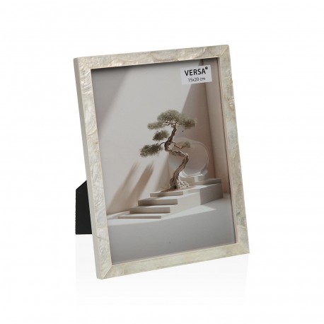 WHITE SHELL PHOTO FRAME 15X20
