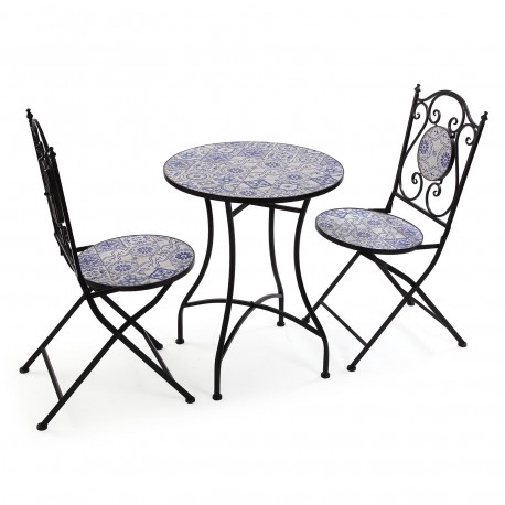 MELO TABLE AND 2 CHAIRS SET