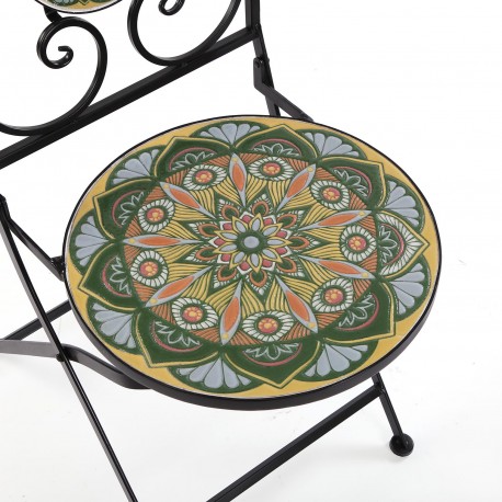 ITALO TABLE AND 2 CHAIRS SET